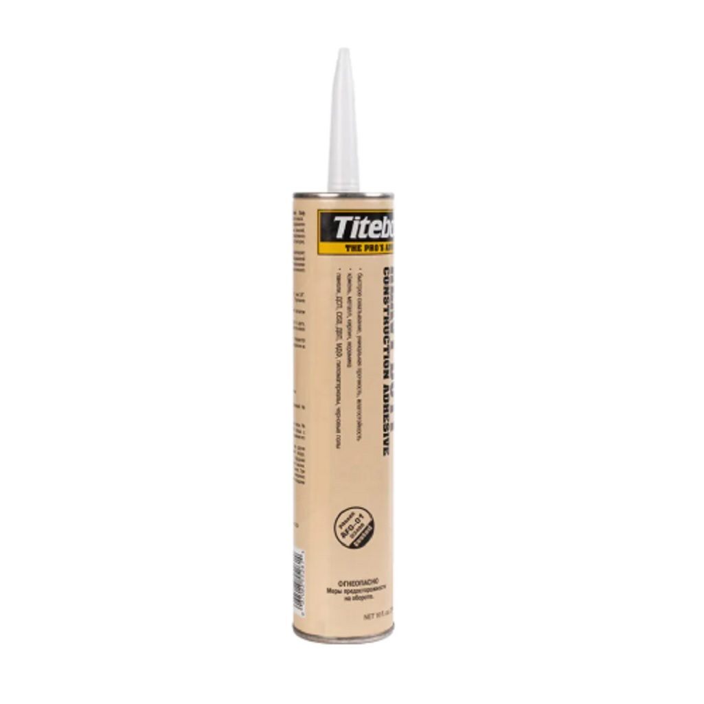 Клей Titebond PRO Construction Heavy Duty Adhesive монтажный, сверхсильный, 296 мл