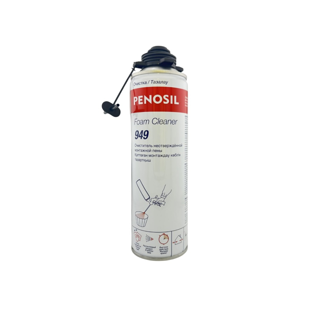 Очиститель Penosil Foam Cleaner 949 неотверждённой монтажной пены, 450 мл