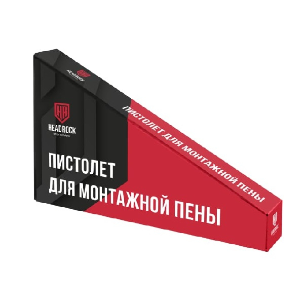 Пистолет для монтажной пены KRONbuild Headrock F1 804-500-140, бытовой, металлический корпус