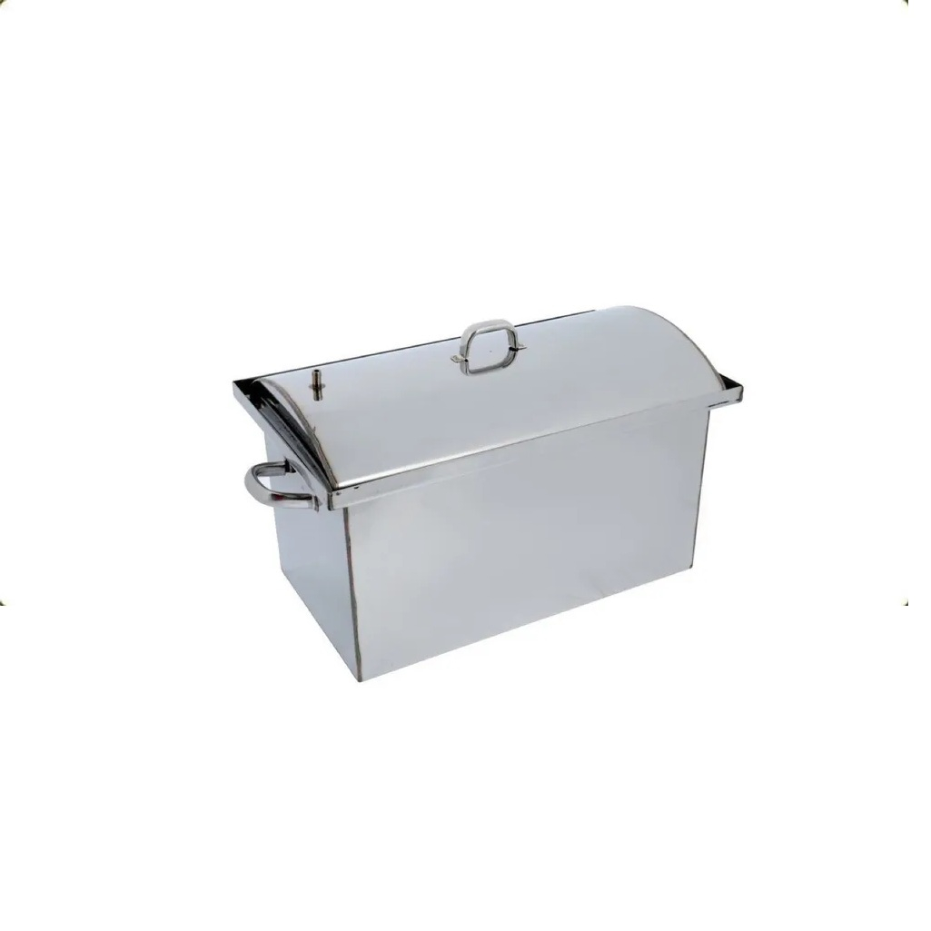 Коптильня Великан нержавеющая сталь 550х300х300 мм