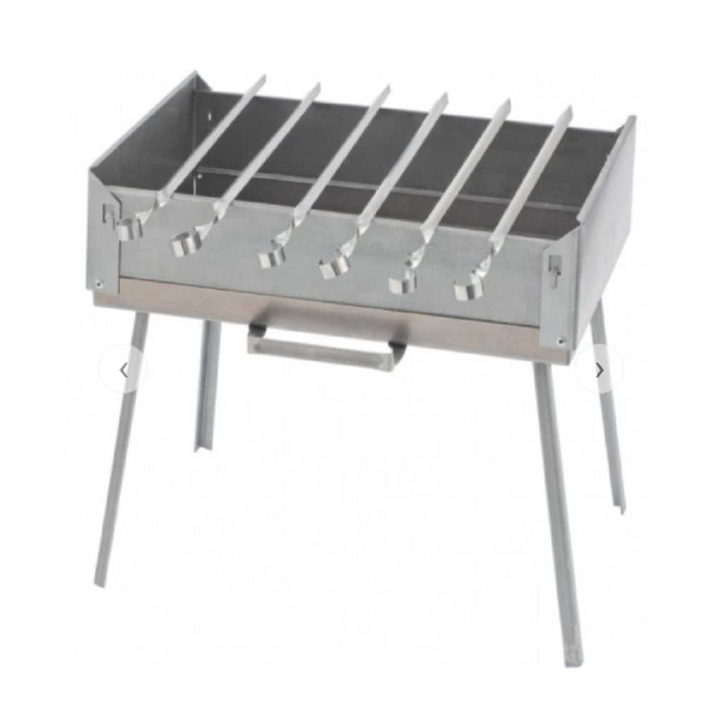 Мангал-дипломат Palisad в сумке 6 шампуров 410x280x125 мм Для пикника