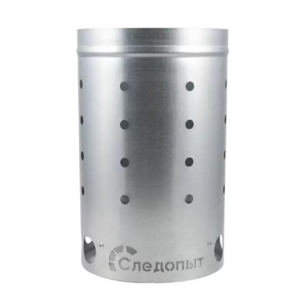 Стартер Следопыт для быстрого розжига угля, оцинкованная сталь 18х18х28 см, 5 л