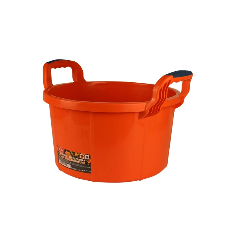 Ёмкость DЕCOR ударопрочная для ССС ручка 2К 20л 670-1120