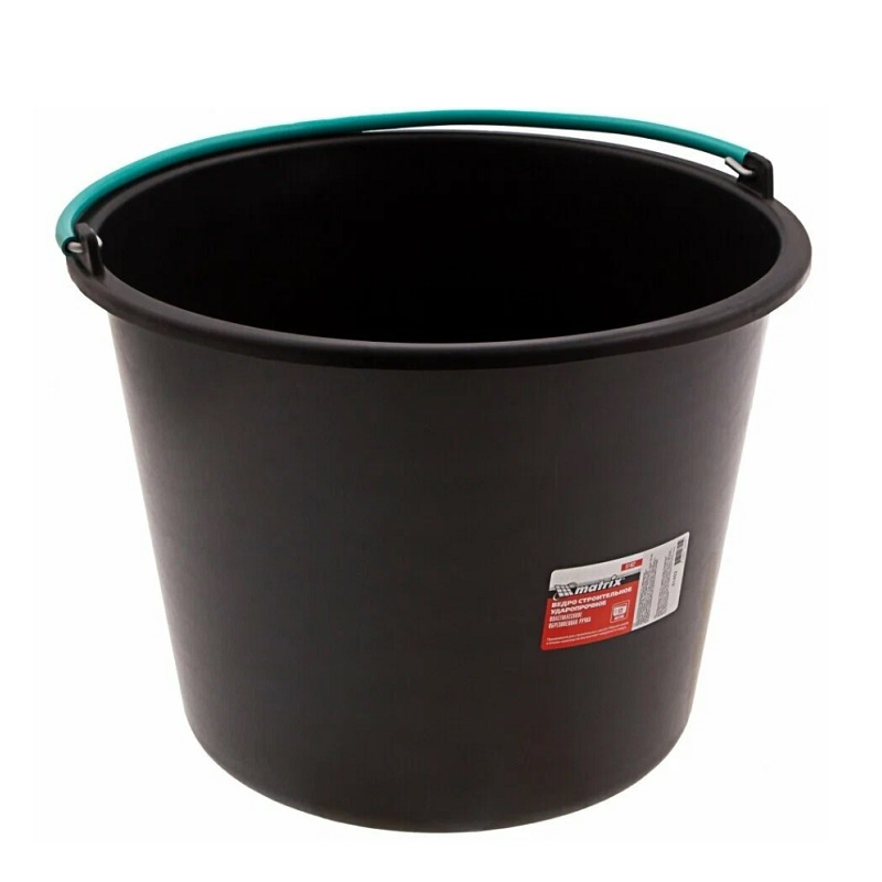 Ведро Matrix строительное ударопрочное 12 л