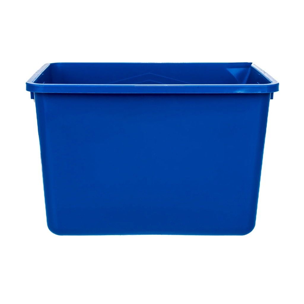 Ведро для краски Maxim усиленное, пластик, синее, 230х250х345 мм, 14 л
