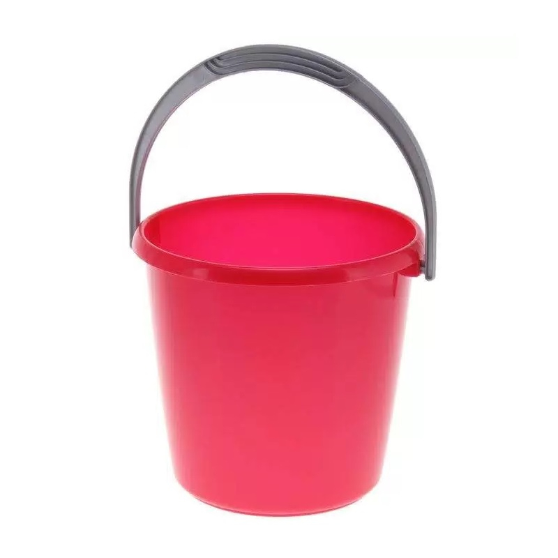 Ведро Martika Соло перламутровое красное 5 л