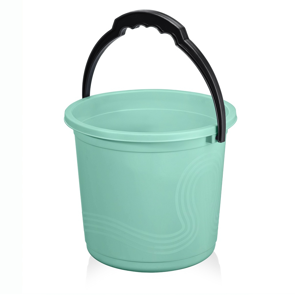 Ведро Elf Plast Волна без крышки, пластик, различные цвета, 10 л