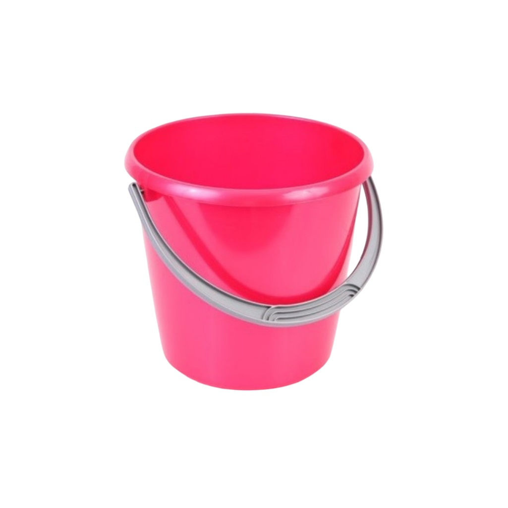 Ведро Мартика Соло, круглое, перламутровый красный, пластик, 3 л, С630КРА