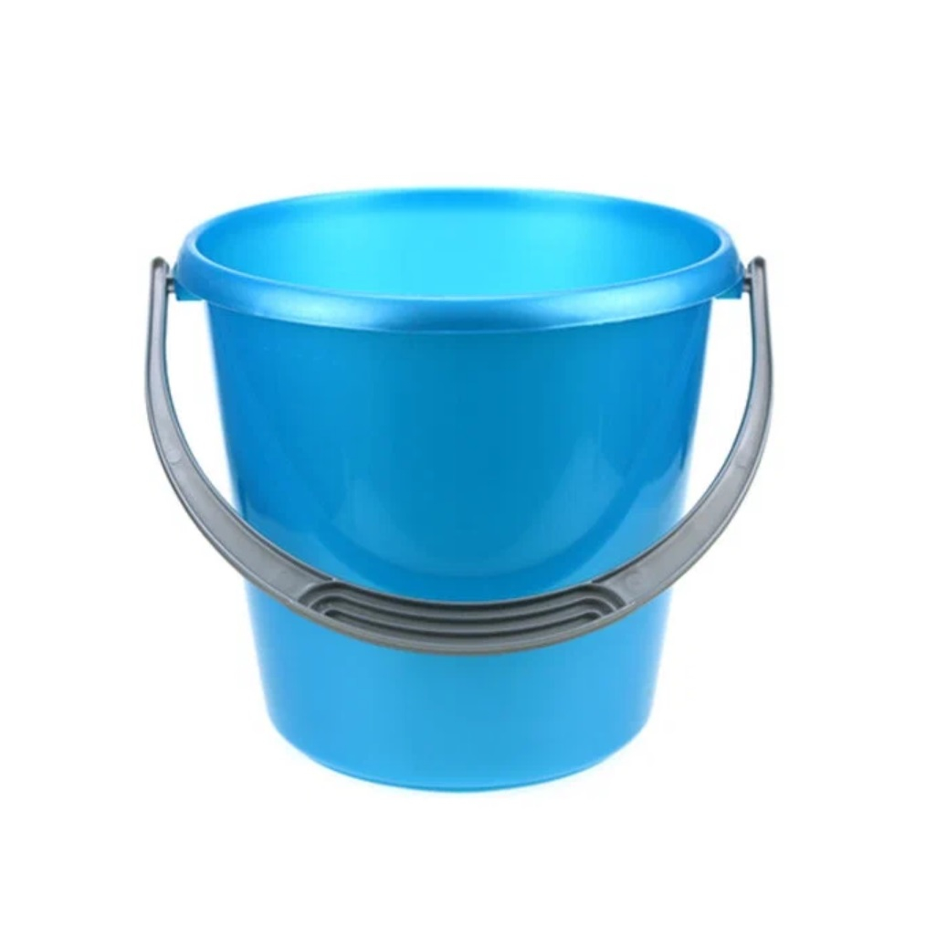 Ведро Мартика Соло, круглое, перламутровый бирюзовый, пластик, 5 л, С631БИР