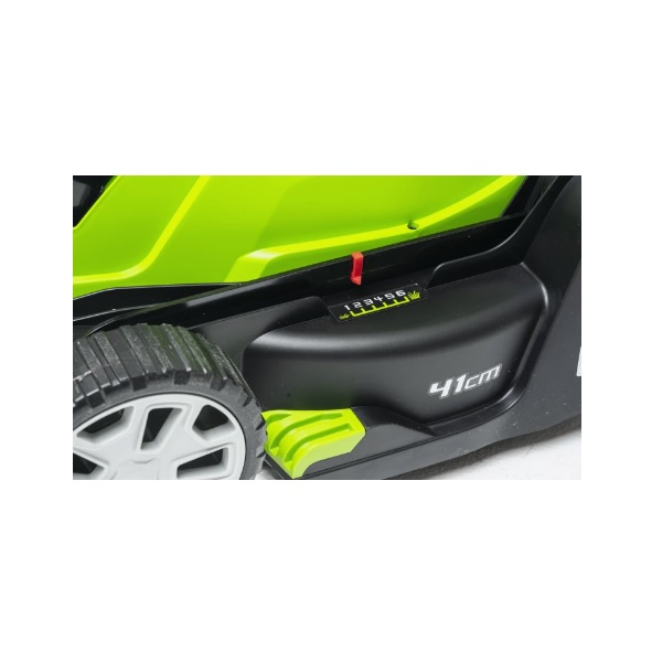 Газонокосилка аккумуляторная Greenworks GD24X2LM41K2x 24В 2акк 4.0 Ah+з.у. 2512607UD