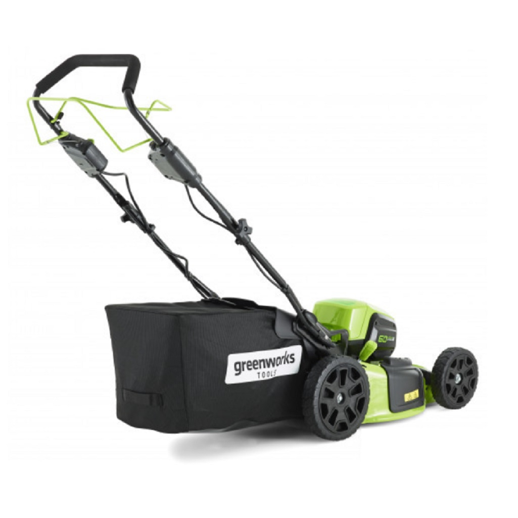 Газонокосилка аккумуляторная Greenworks GD60LM46SPK4, 60В, 1 акк. х 4,0 Ah+з.у.