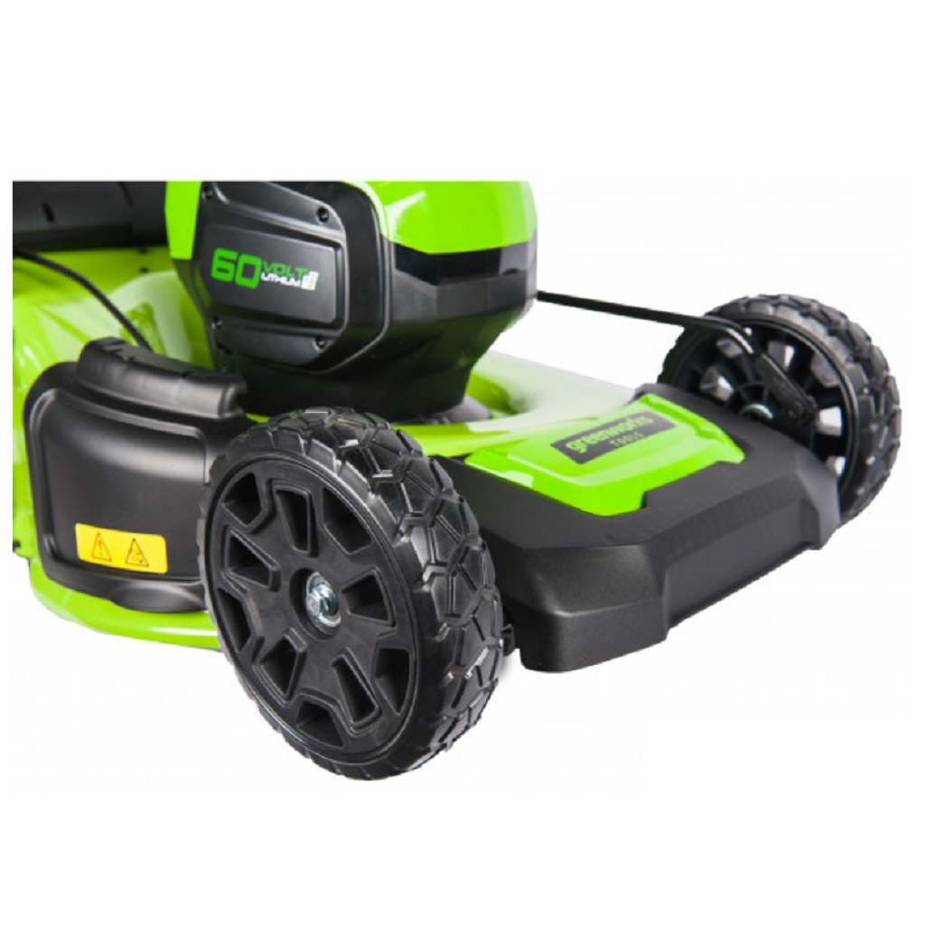 Газонокосилка аккумуляторная Greenworks GD60LM46SPK4, 60В, 1 акк. х 4,0 Ah+з.у.