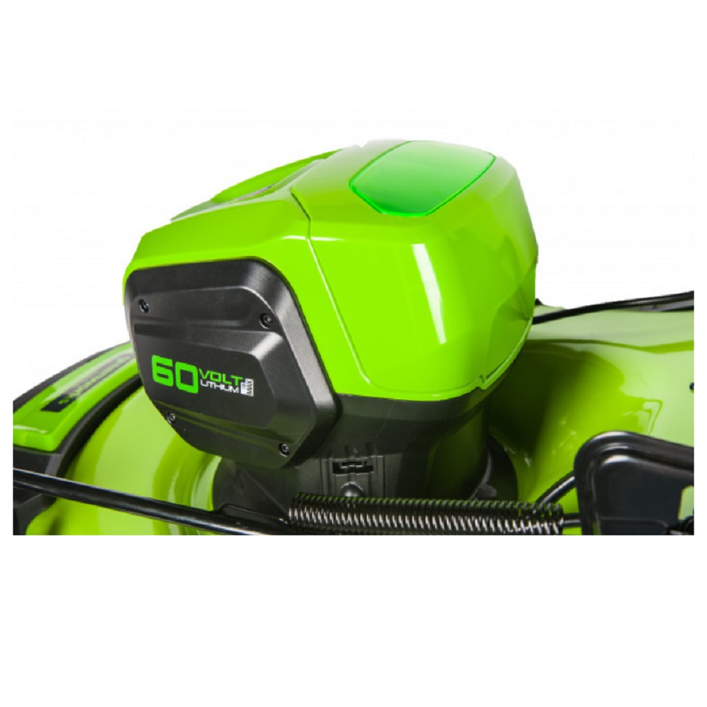 Газонокосилка аккумуляторная Greenworks GD60LM46SPK4, 60В, 1 акк. х 4,0 Ah+з.у.