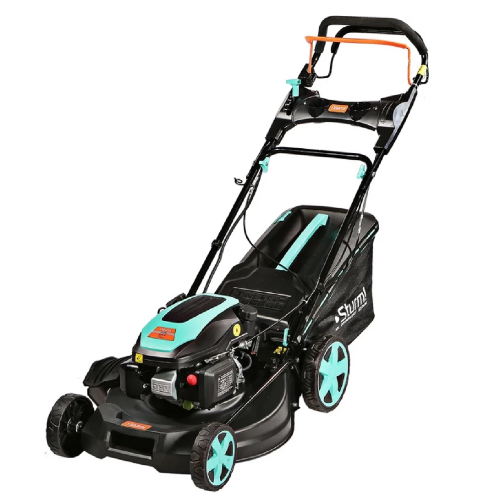 Бензиновая газонокосилка Sturm! PL5117SVE, 5.5 л.с, 51 см, 4000 Вт, электростартер