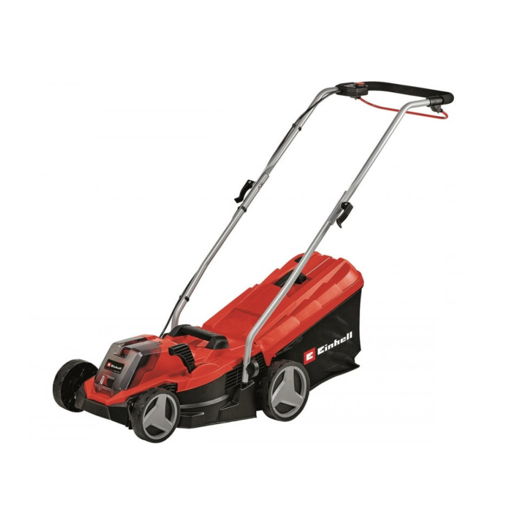 Газонокосилка аккумуляторная Einhell PXC GE-CM 18/33 Li, 1 аккумулятор 4.0 Ah, зарядное устройство, 3413260
