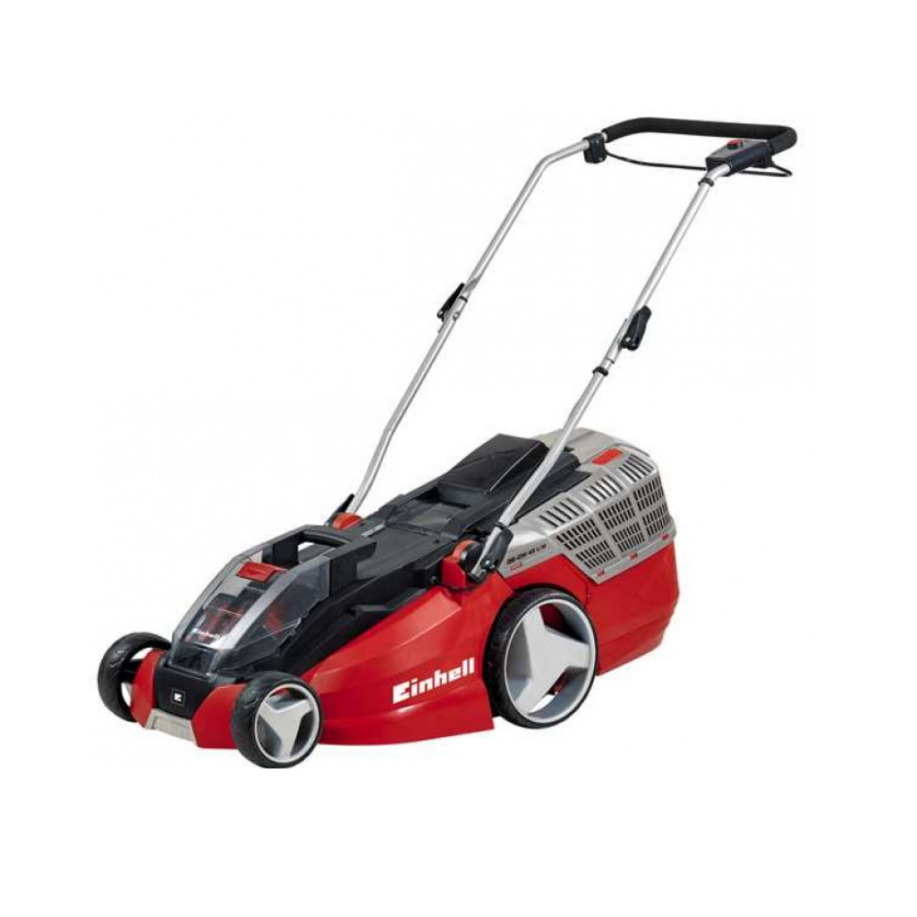 Газонокосилка аккумуляторная Einhell PXC GE-CM 43 Li M, 18 В, 2 аккумулятора 4.0 Ah, зарядное устройство, 3413130