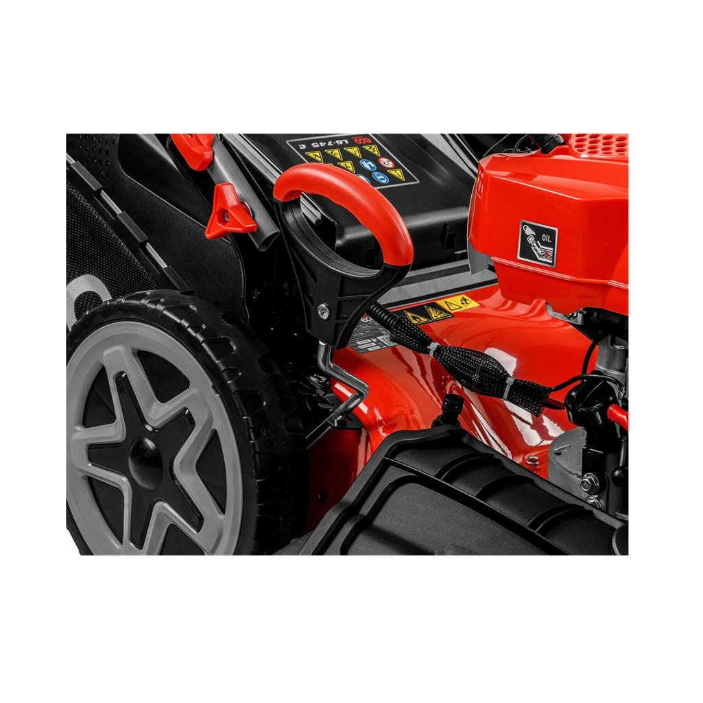 Газонокосилка бензиновая Eco LG-745 E, самоходная, электростартер, 4000 Вт