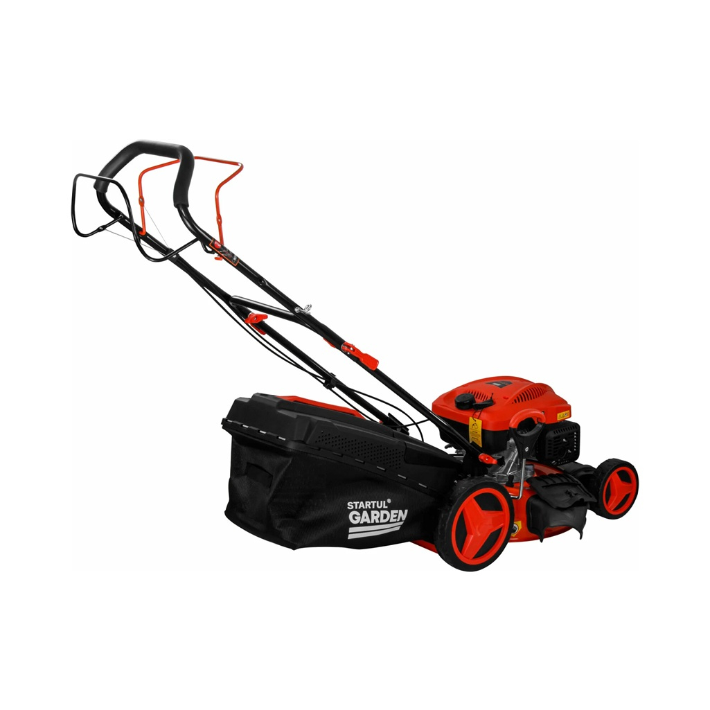 Газонокосилка бензиновая Startul Garden 46 SM, самоходная, 3700 Вт