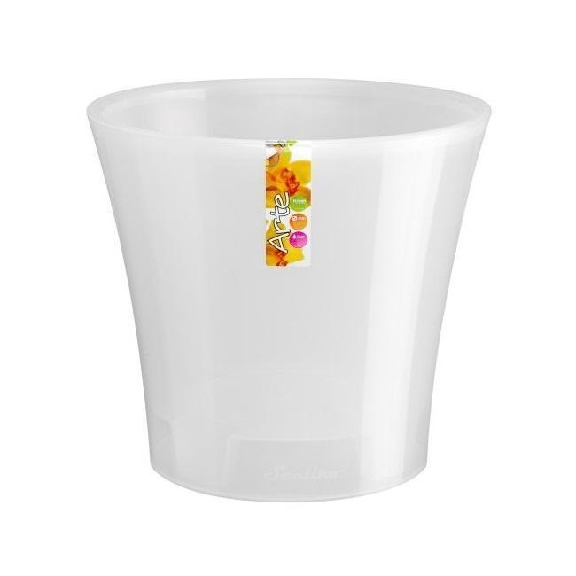 Горшок АРТЕ 2 л (прозрачный-прозрачный)