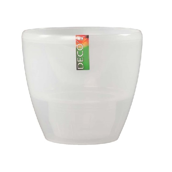 Горшок ДЕКО ТВИН 5,8 л (прозрачный)