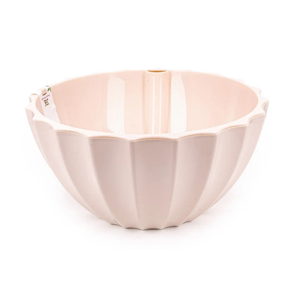 Кашпо Ракушка, 3.4 литра, пластиковое, цвет жемчуг, с прикорневым поливом