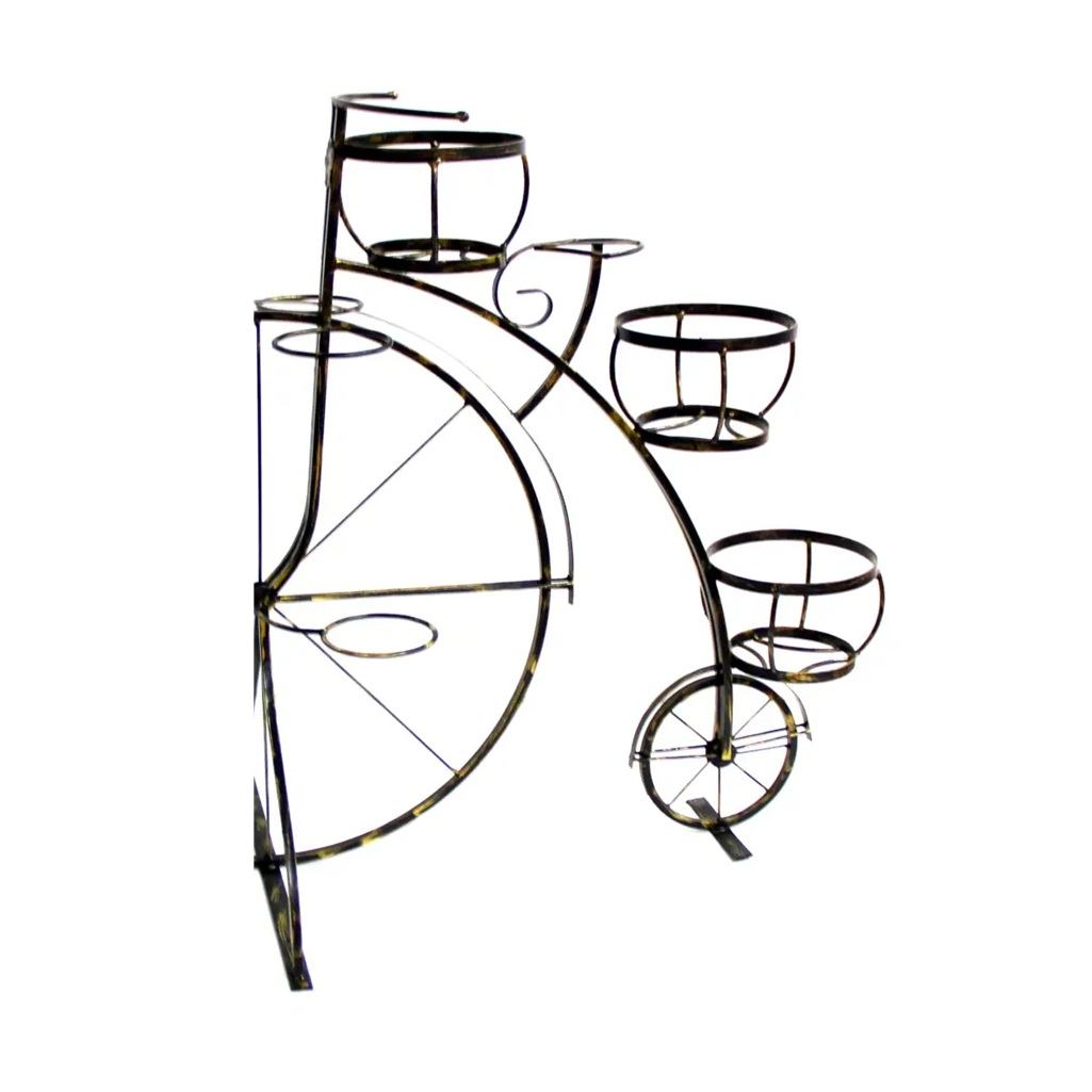 Подставка для цветов Велосипед 40-1542, металл, 70х110х145 см
