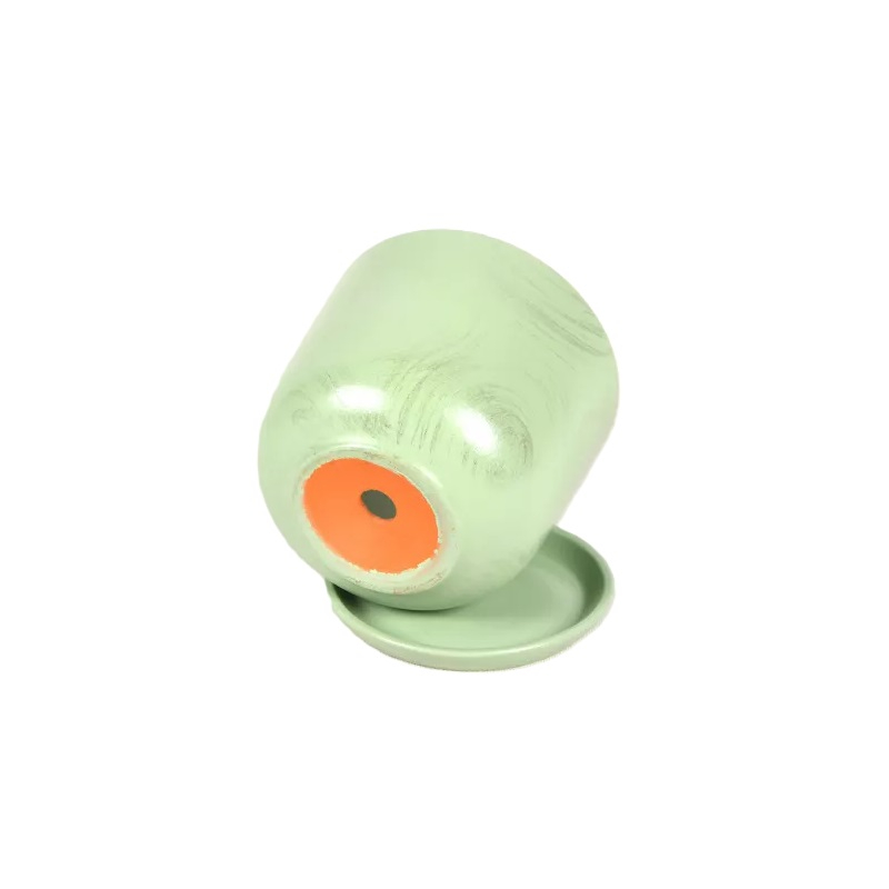 Горшок цветочный Орион зеленый 1.6 л