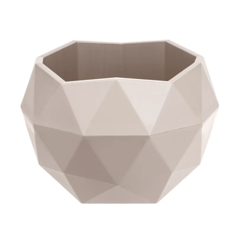 Кашпо Топаз пудра d=21,8 см h=15 см 2,5 л