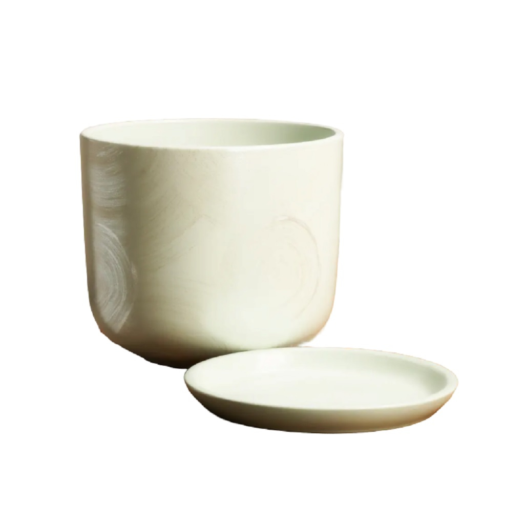 Горшок Орион №4 Цилиндр, керамический, зелёный d-18 см, h-16 см, v-3 л