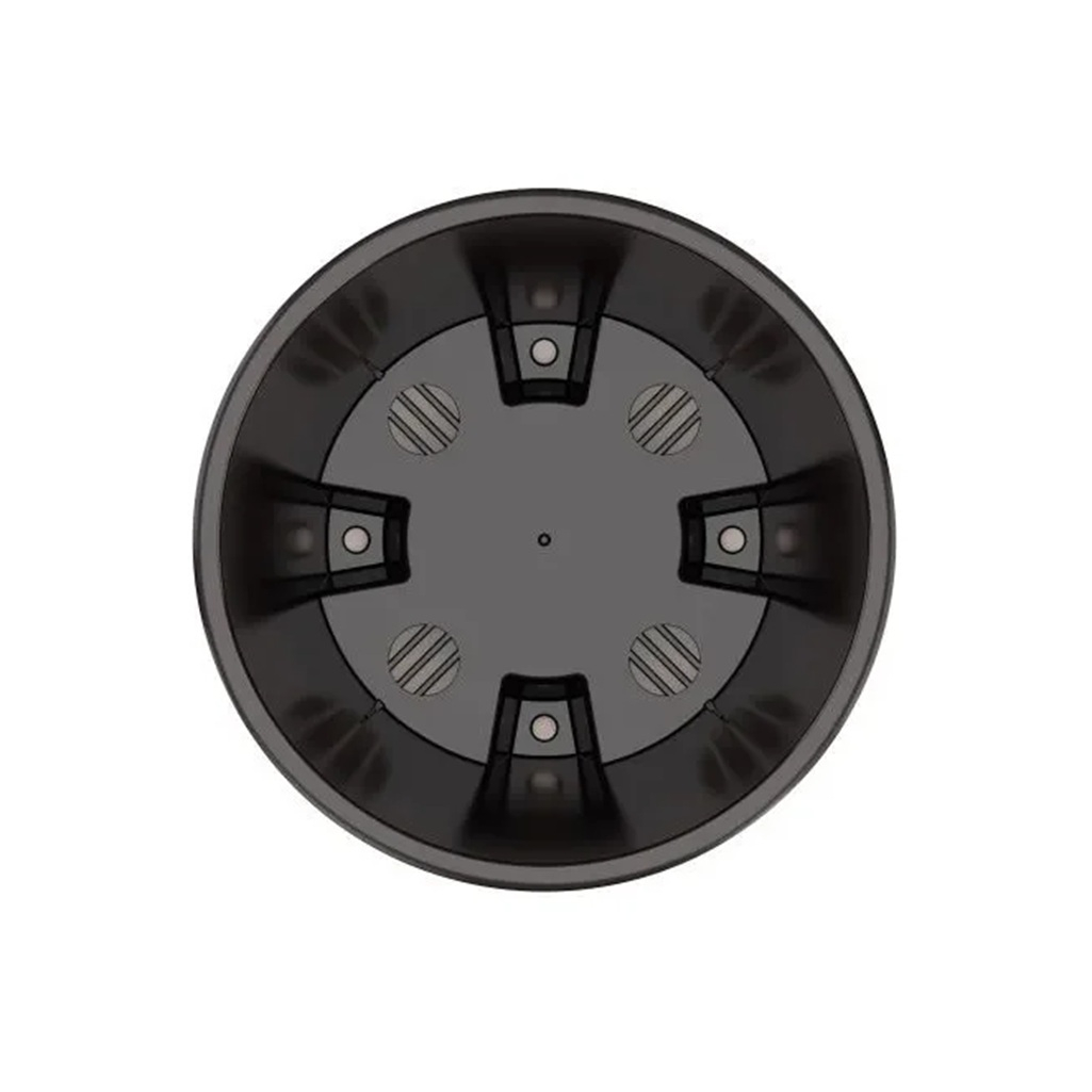 Горшок цветочный Альтернатива Линель двойной, пластик, бежевый, 6 л