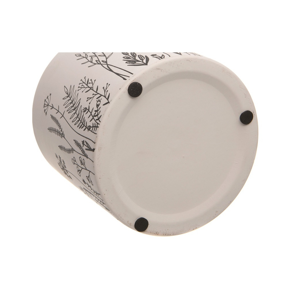 Горшок цветочный Альтернатива Моне керамический, объем 1.25 л, высота 12.5 см