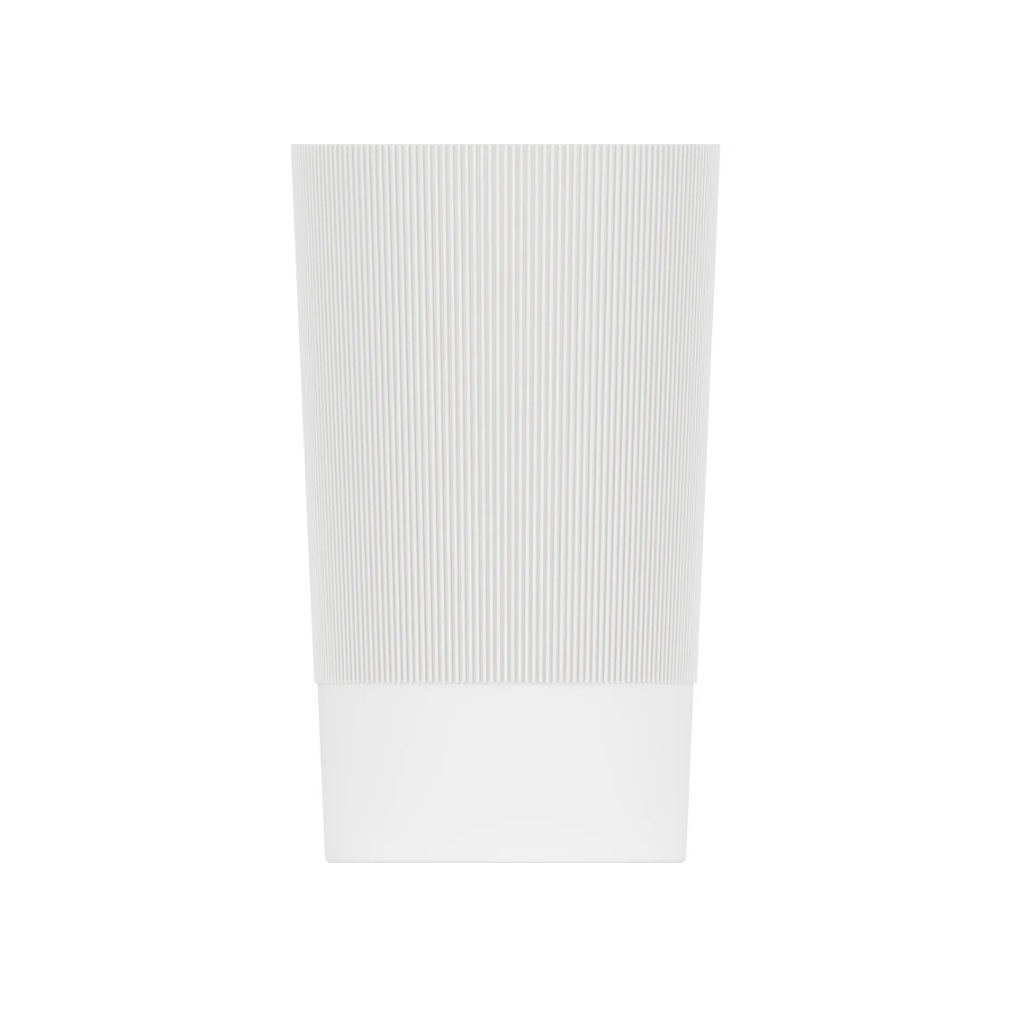 Ваза Альтернатива Версаль, для цветов под срезку, белая, диаметр 200 мм, высота 400 мм