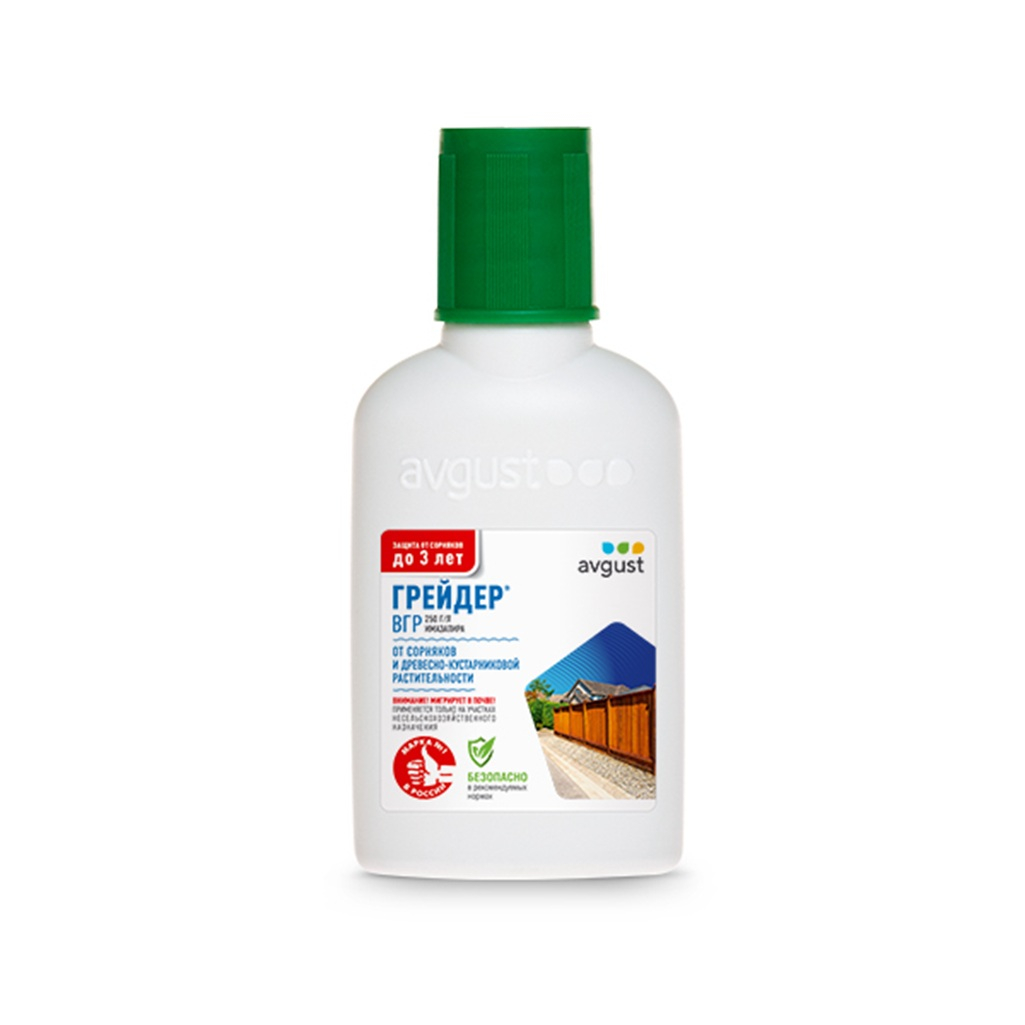 Средство Avgust Грейдер от сорняков и древесно-кустарниковой растительности участков, 50 мл