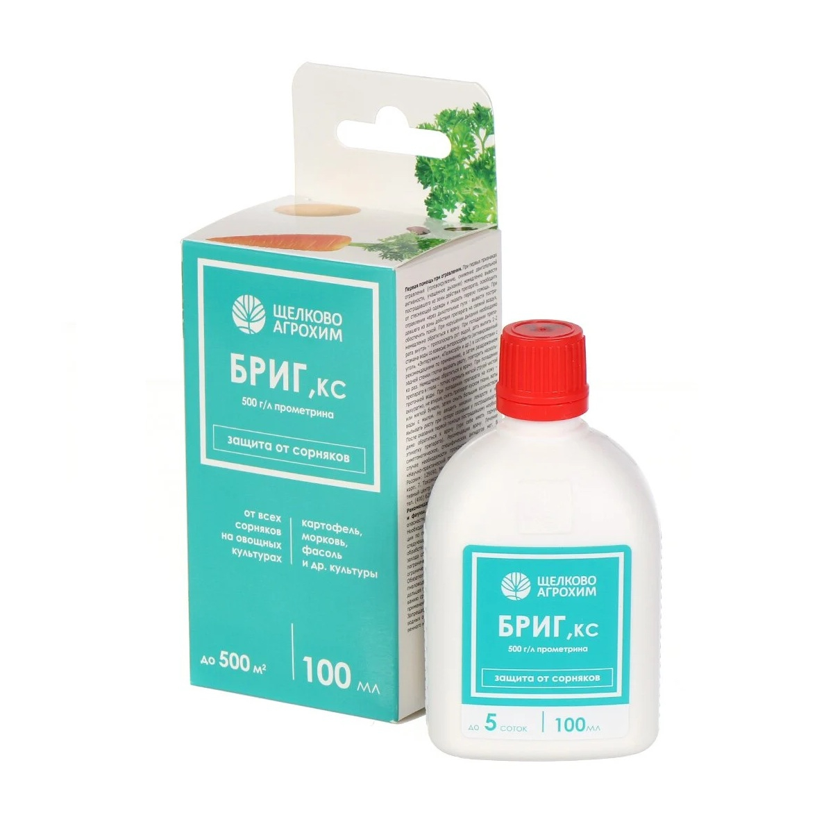 Средство Щелково Агрохим Бриг от сорняков на овощных культурах, 100 мл