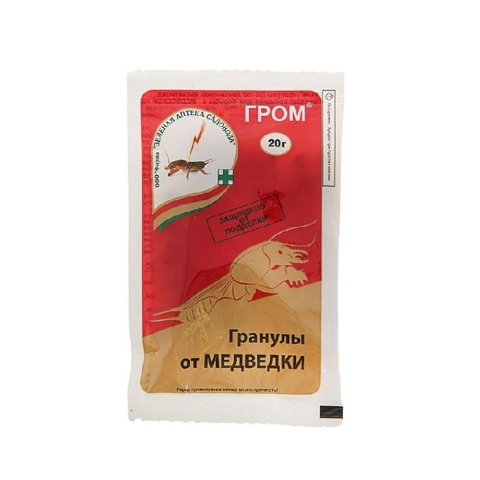 Средство ГРОМ от медведки и садовых муравьев 20 гр
