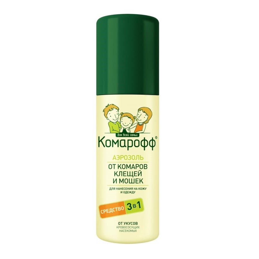 Аэрозоль 3 в 1 100 мл КОМАРОФФ 