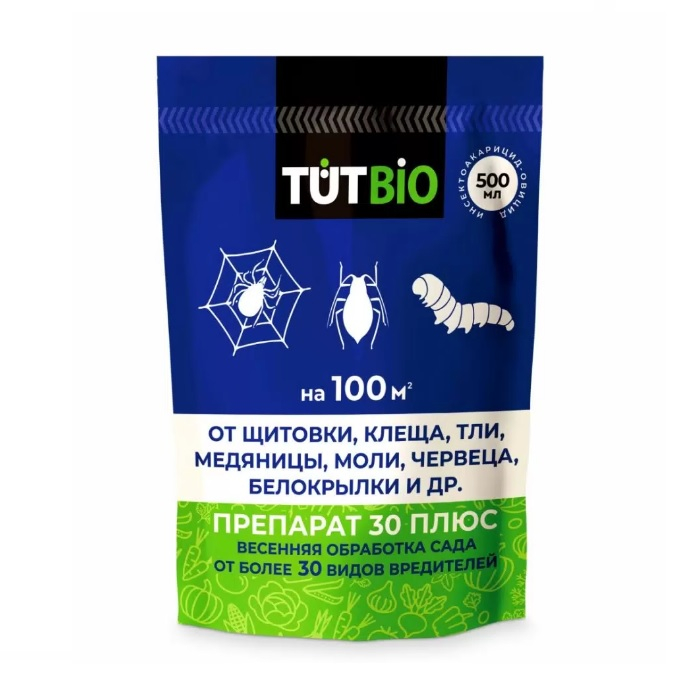 Средство от вредителей Tut Bio Препарат 30 Плюс 0,5 л