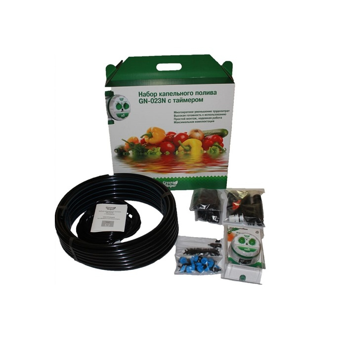 Набор капельного полива на 64 растения GN-023N