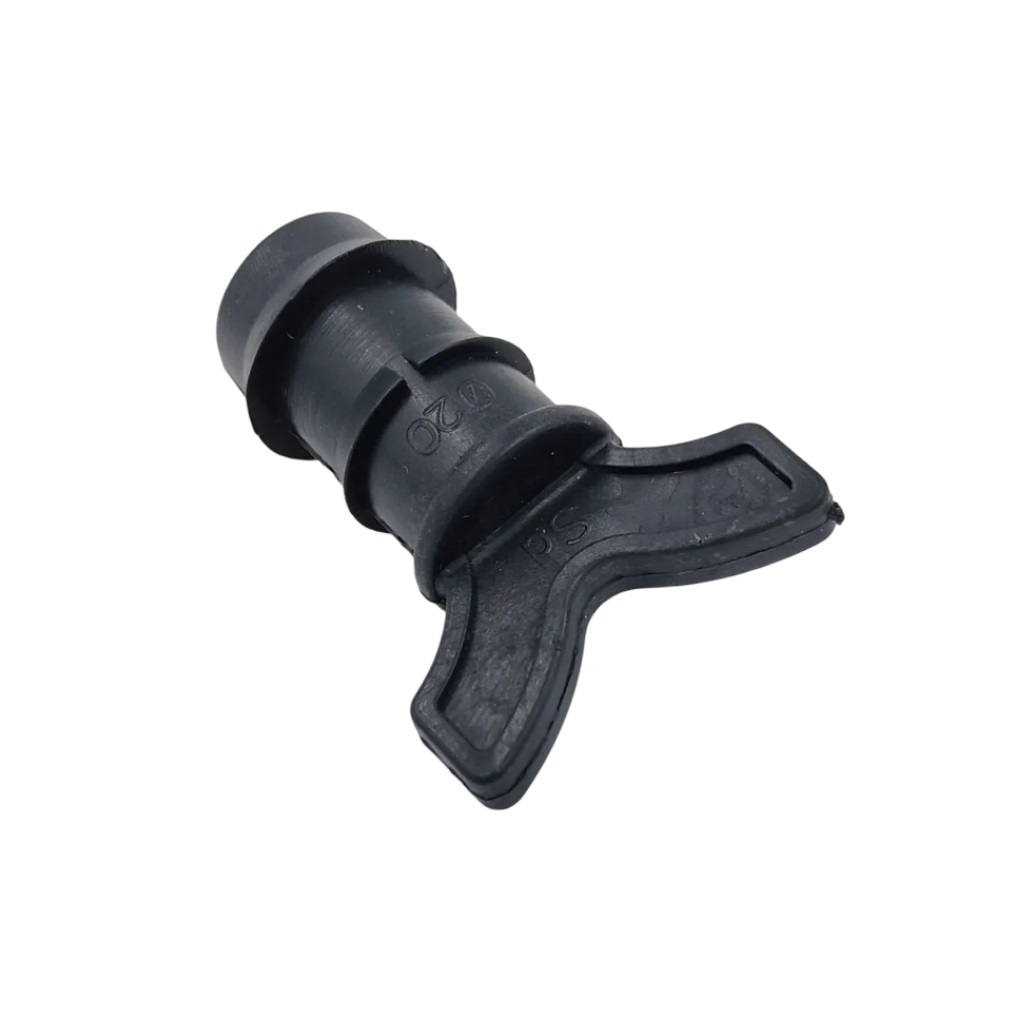 Заглушка для трубки капельного полива диаметром 20 мм, 2 штуки в упаковке