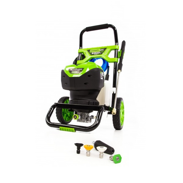 Мойка высокого давления Greenworks GDPW-Semi 180 бар 2.0 кВт 660 л/ч 5106007