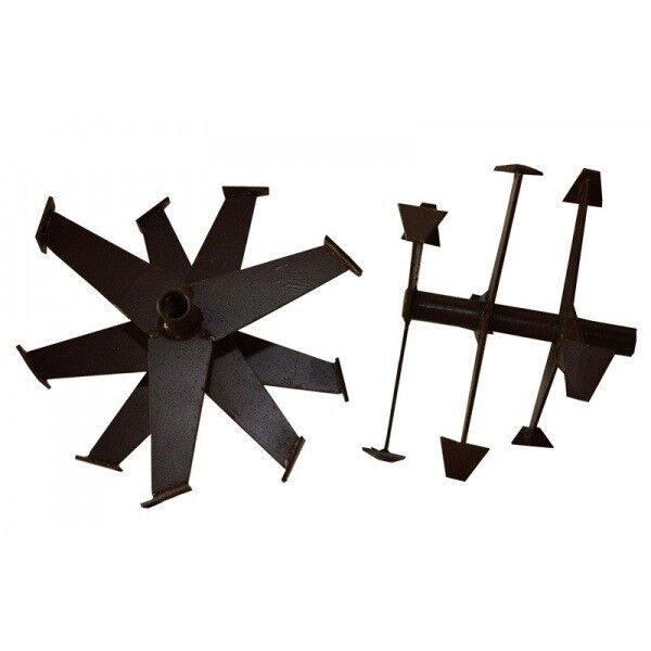 Культиватор трехрядный к мотоблоку Крот, d 340 мм