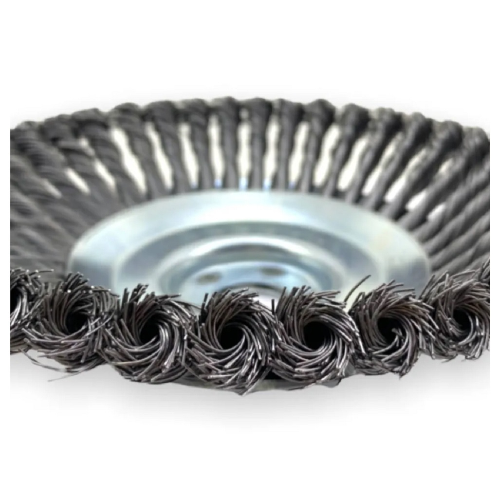 Щетка триммерная Rezer TBH 200 25.4х203 мм Для зачистки швов тротуарной плитки