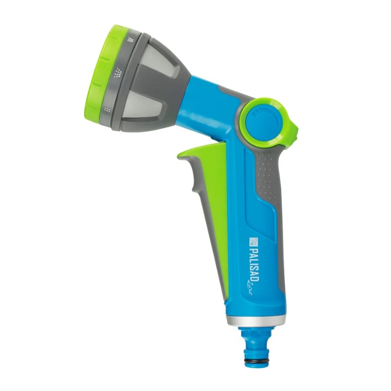 Пистолет-распылитель Palisad Luxe, 8 режимов, регулируемый, металлический, с курком, 65800