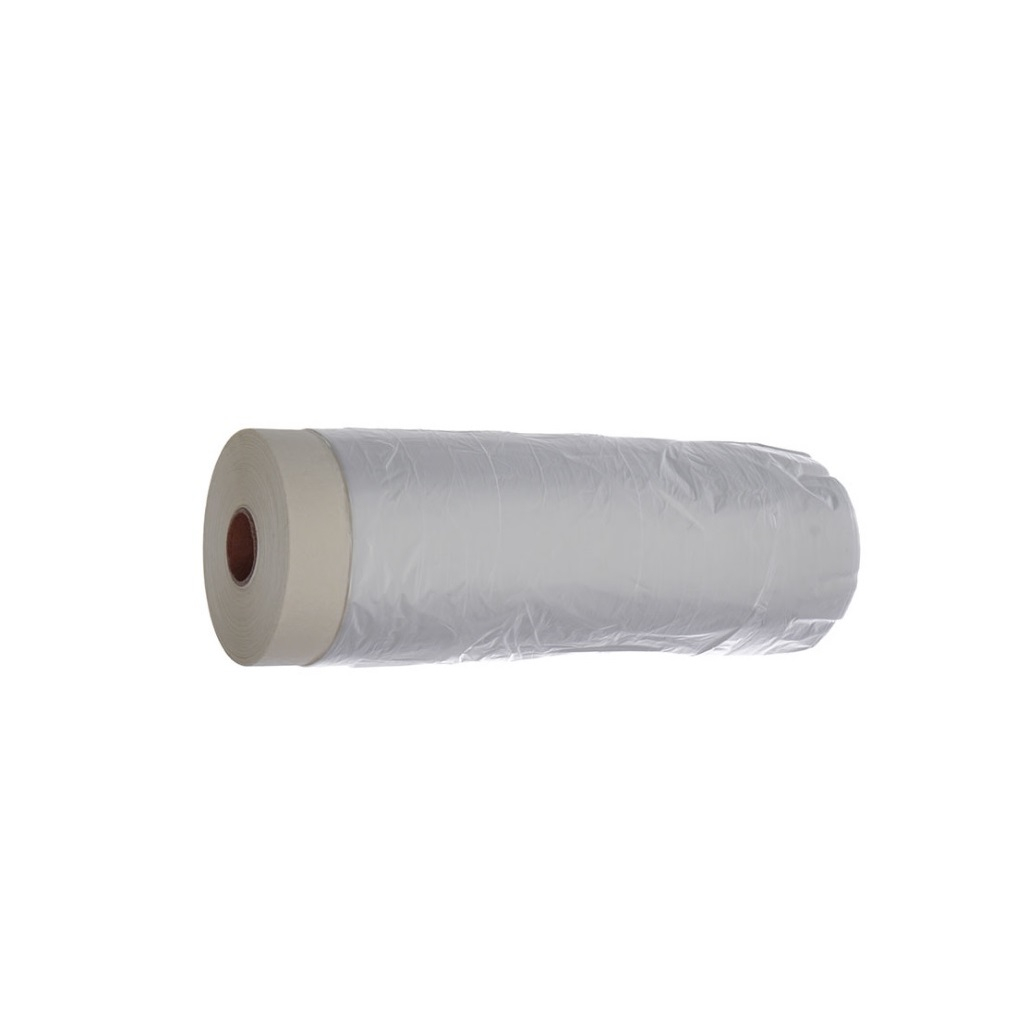 Пленка Toolberg защитная, прозрачная, с клейкой лентой, 1.4х33 м, 2008103 