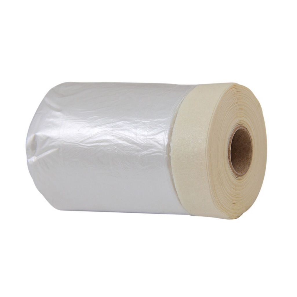 Пленка Toolberg защитная, прозрачная, с клейкой лентой, 1.4х33 м, 2008103 