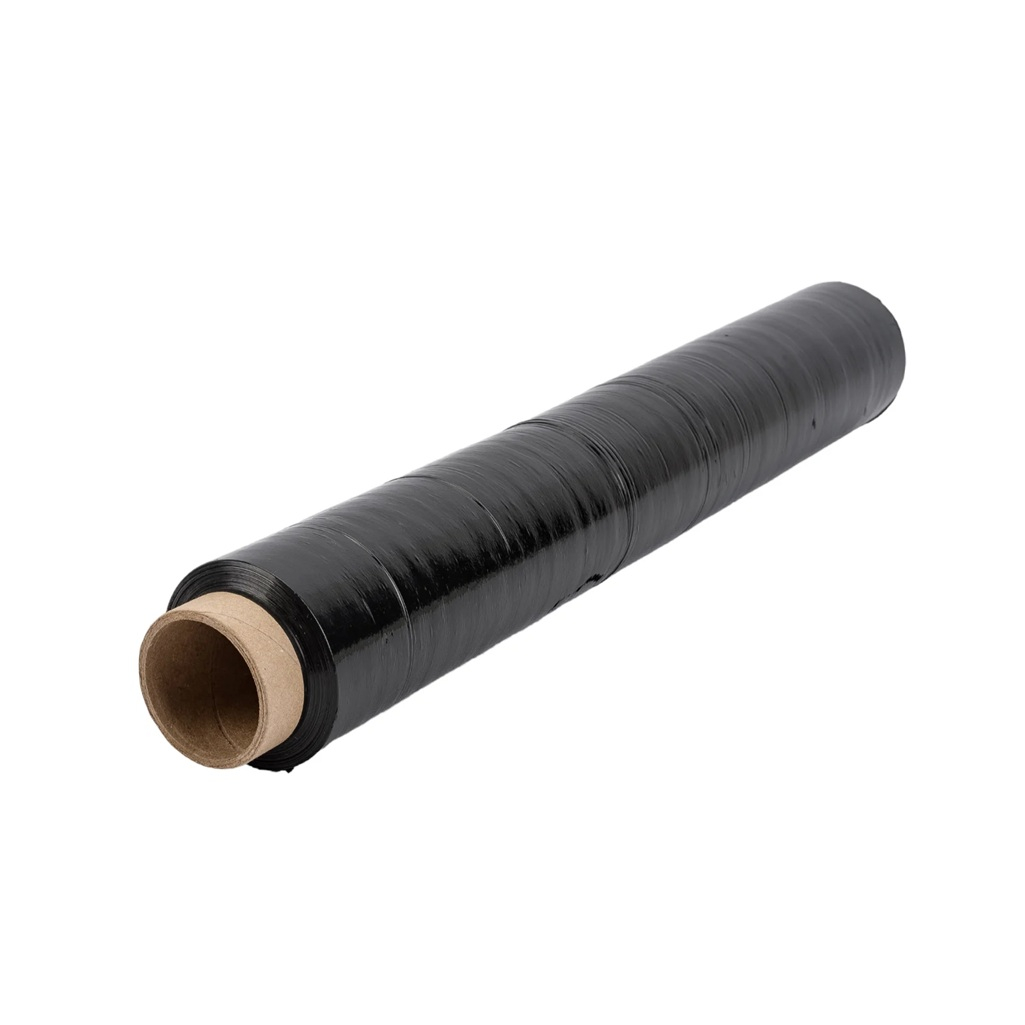 Плёнка-стрейч упаковочная чёрная 500мм 2.1кг