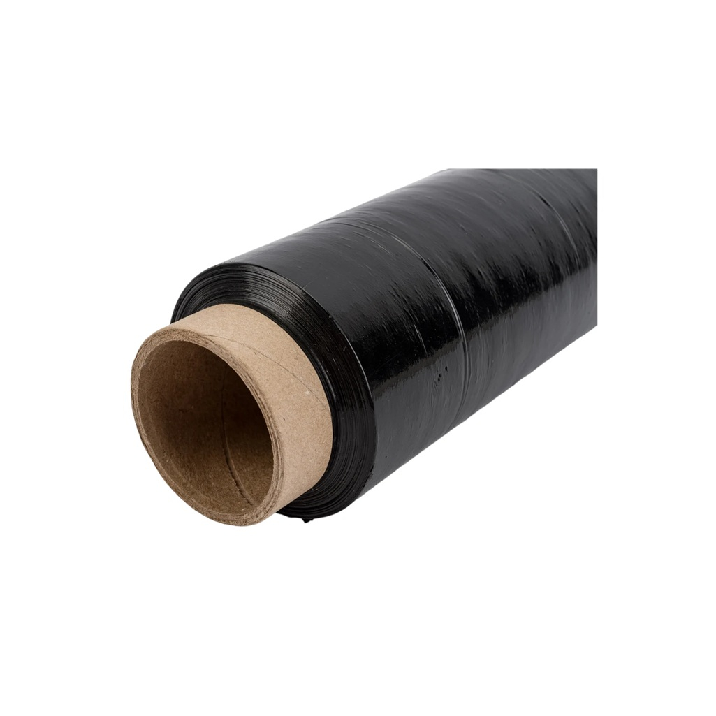 Плёнка-стрейч упаковочная чёрная 500мм 2.1кг