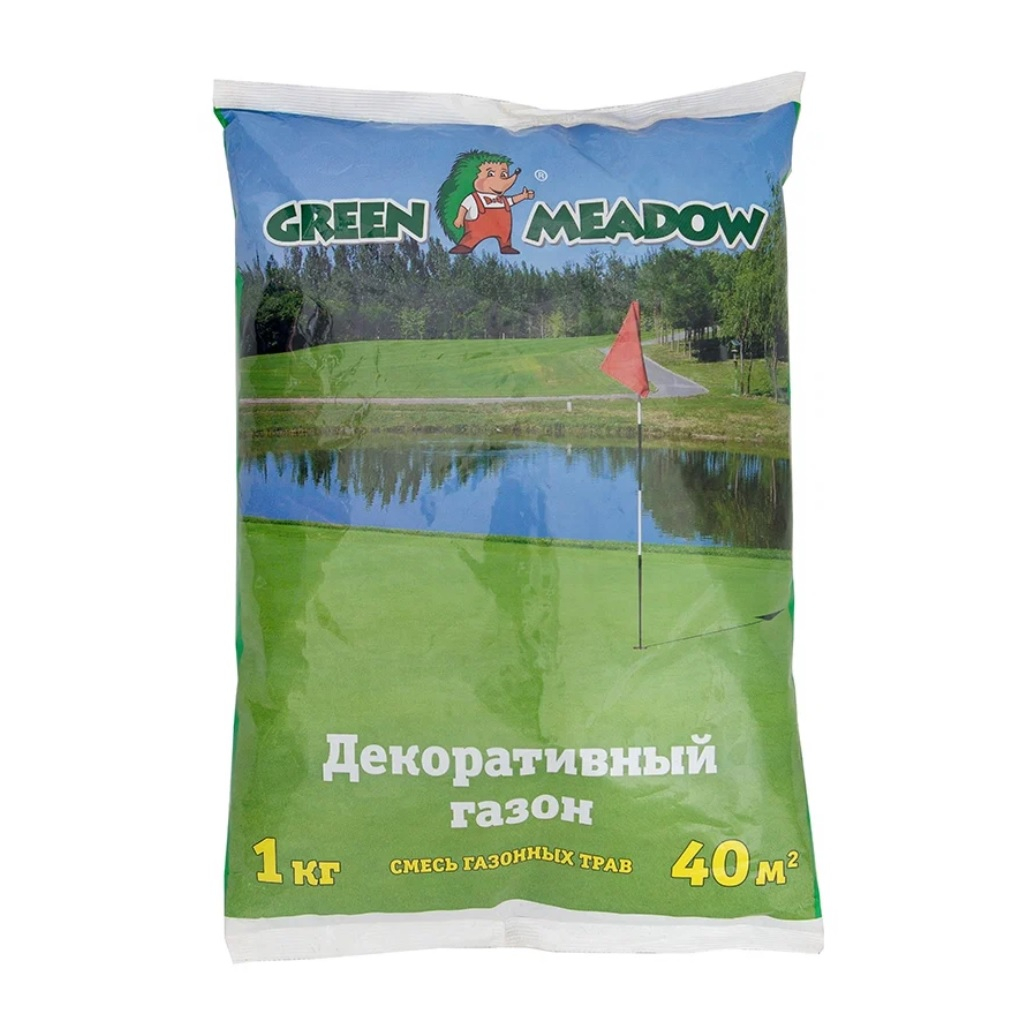 Газон Green Meadow солнечный, декоративный, медленнорастущий 1 кг