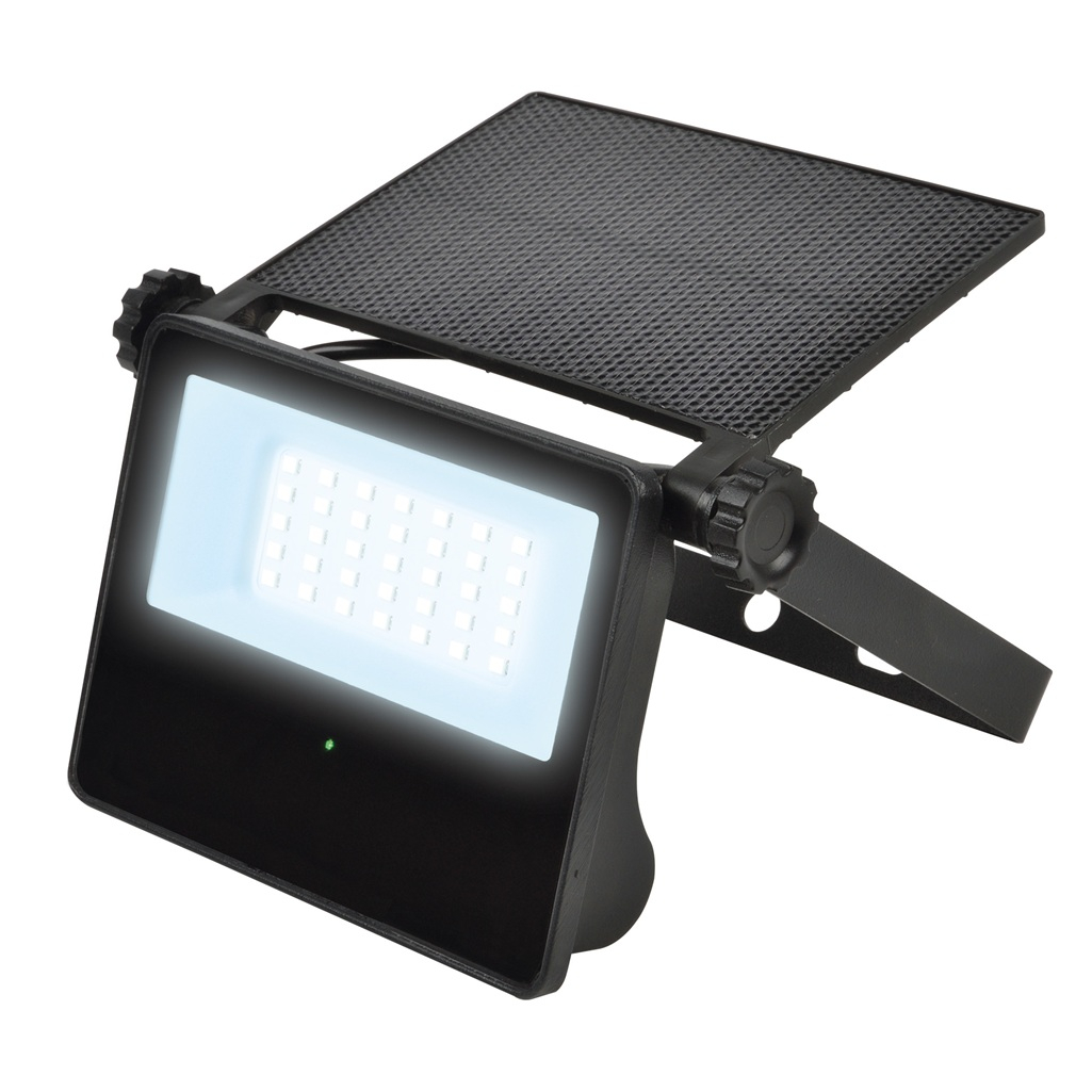 Светильник садовый на солнечной батарее Uniel USL-F-563/МT100 с датчиком движения, пластик, алюминий, черный