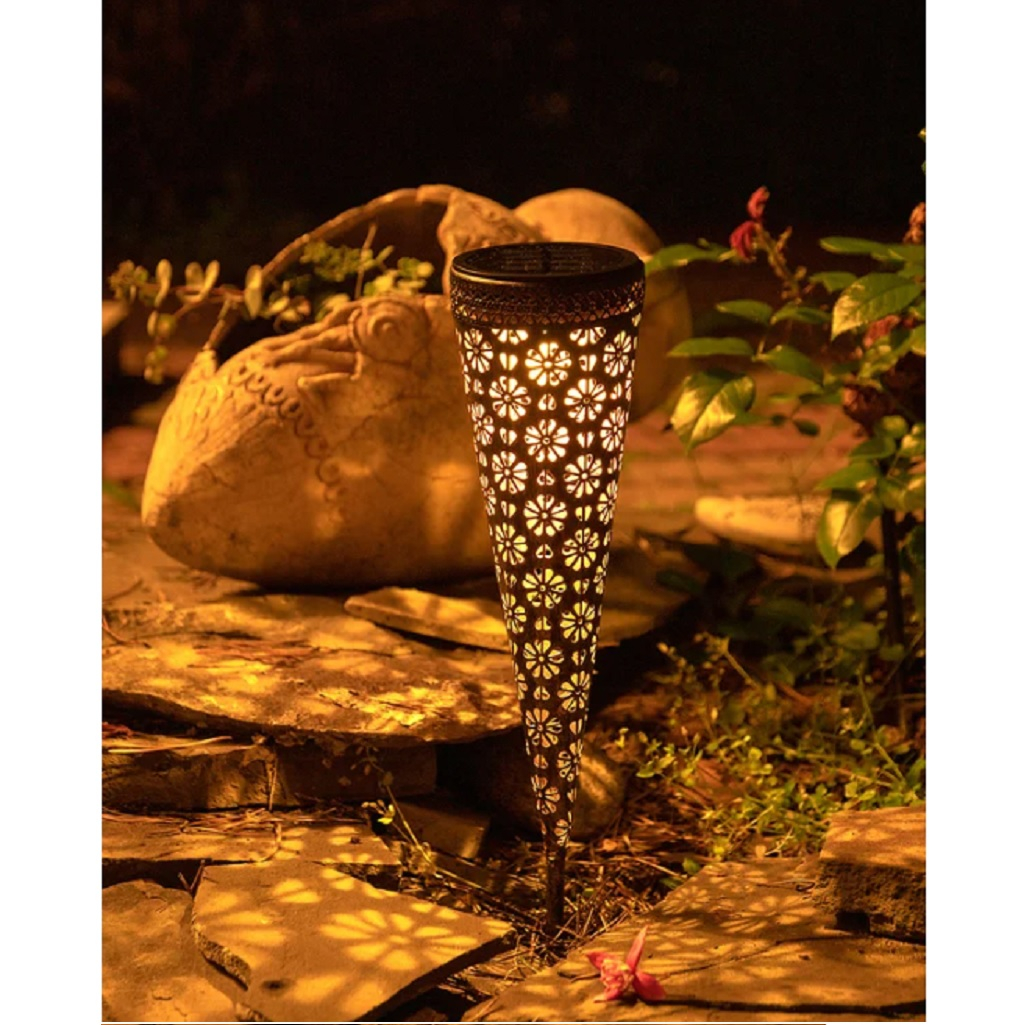 Фонарь садовый Чудесный сад 640 Поляна Ромашек светодиодный, на солнечной батарее